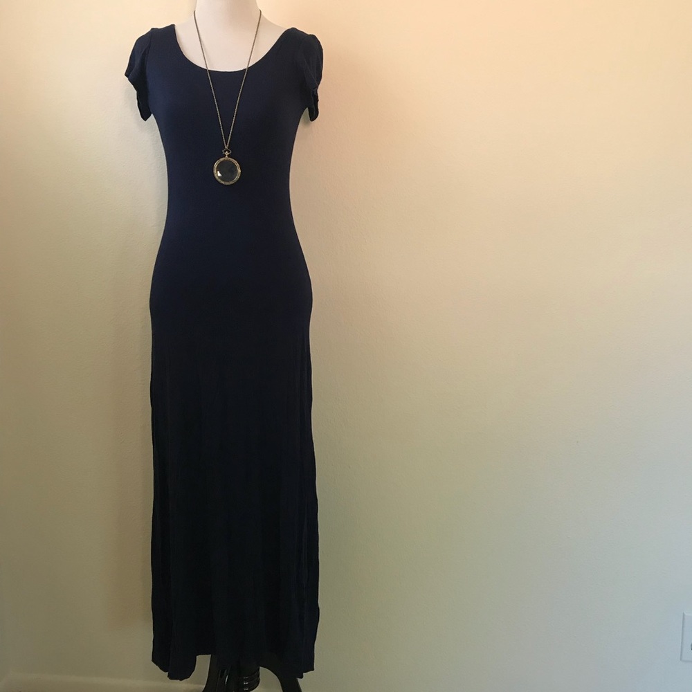 Women’s Navy Blue Maxi Dress